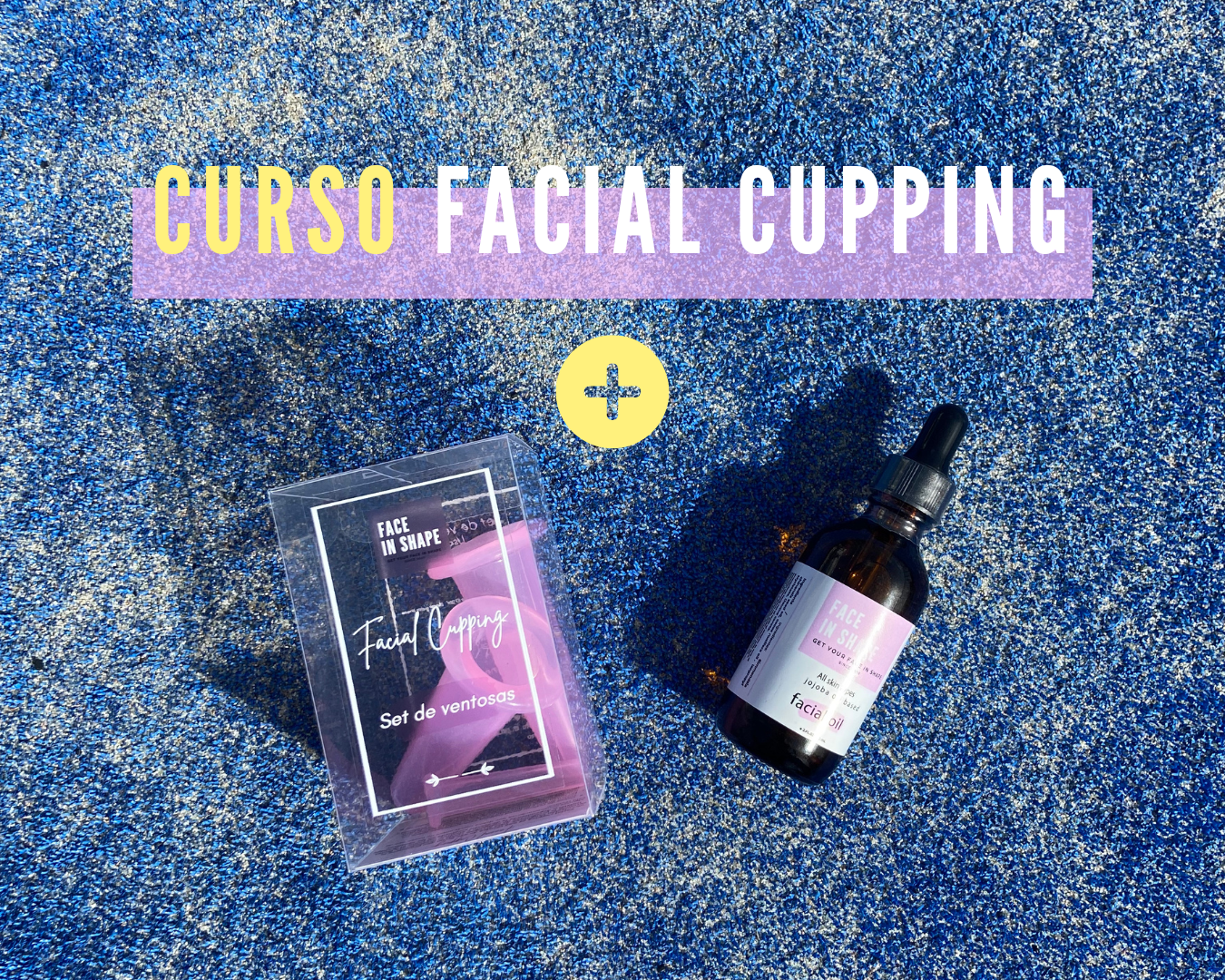 Combo: Curso de Facial Cupping + Set de Ventosas + Aceite Facial